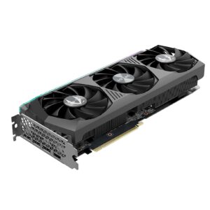 ZOTAC GeForce RTX™ 3070 Ti AMP Holo 8GB GDDR6X 256-bit 19 Gbps PCIE 4.0 Gaming Graphics Card, HoloBlack, IceStorm 2.0 Advanced Cooling, Spectra 2.0 RGB Lighting, ZT-A30710F-10P