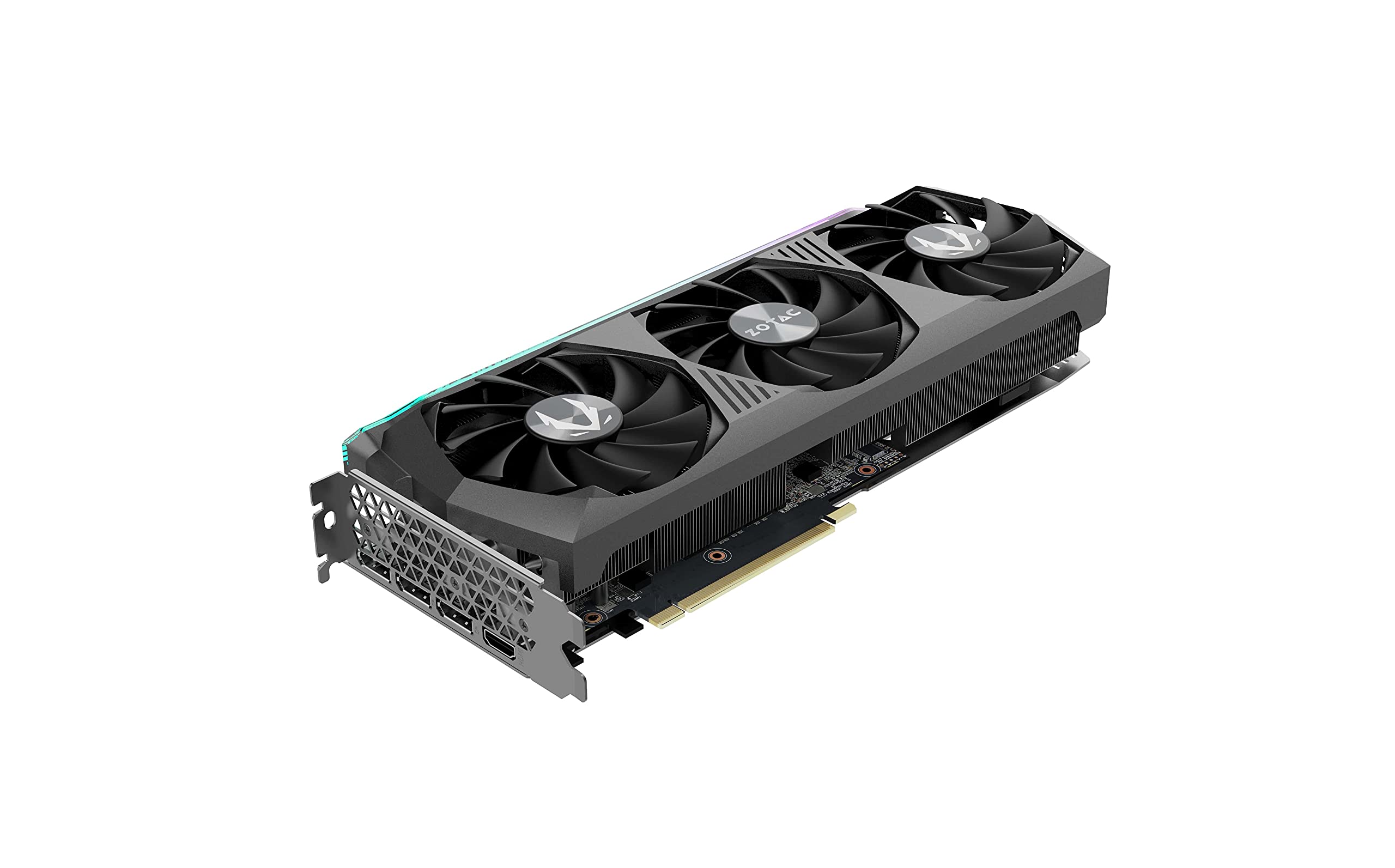 ZOTAC GeForce RTX™ 3070 Ti AMP Holo 8GB GDDR6X 256-bit 19 Gbps PCIE 4.0 Gaming Graphics Card, HoloBlack, IceStorm 2.0 Advanced Cooling, Spectra 2.0 RGB Lighting, ZT-A30710F-10P