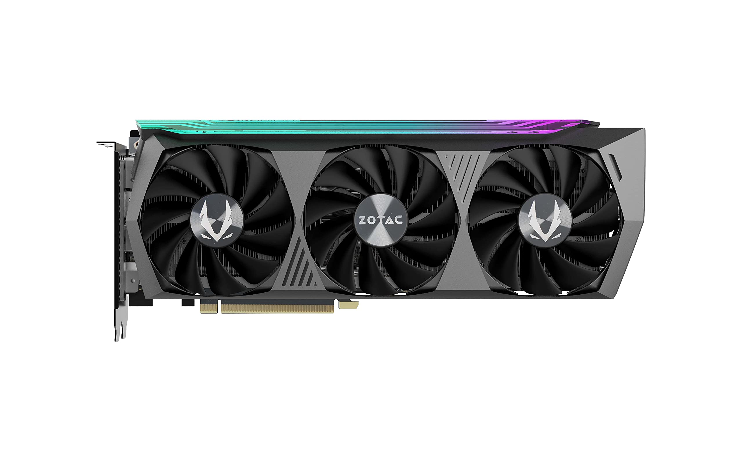 ZOTAC GeForce RTX™ 3070 Ti AMP Holo 8GB GDDR6X 256-bit 19 Gbps PCIE 4.0 Gaming Graphics Card, HoloBlack, IceStorm 2.0 Advanced Cooling, Spectra 2.0 RGB Lighting, ZT-A30710F-10P