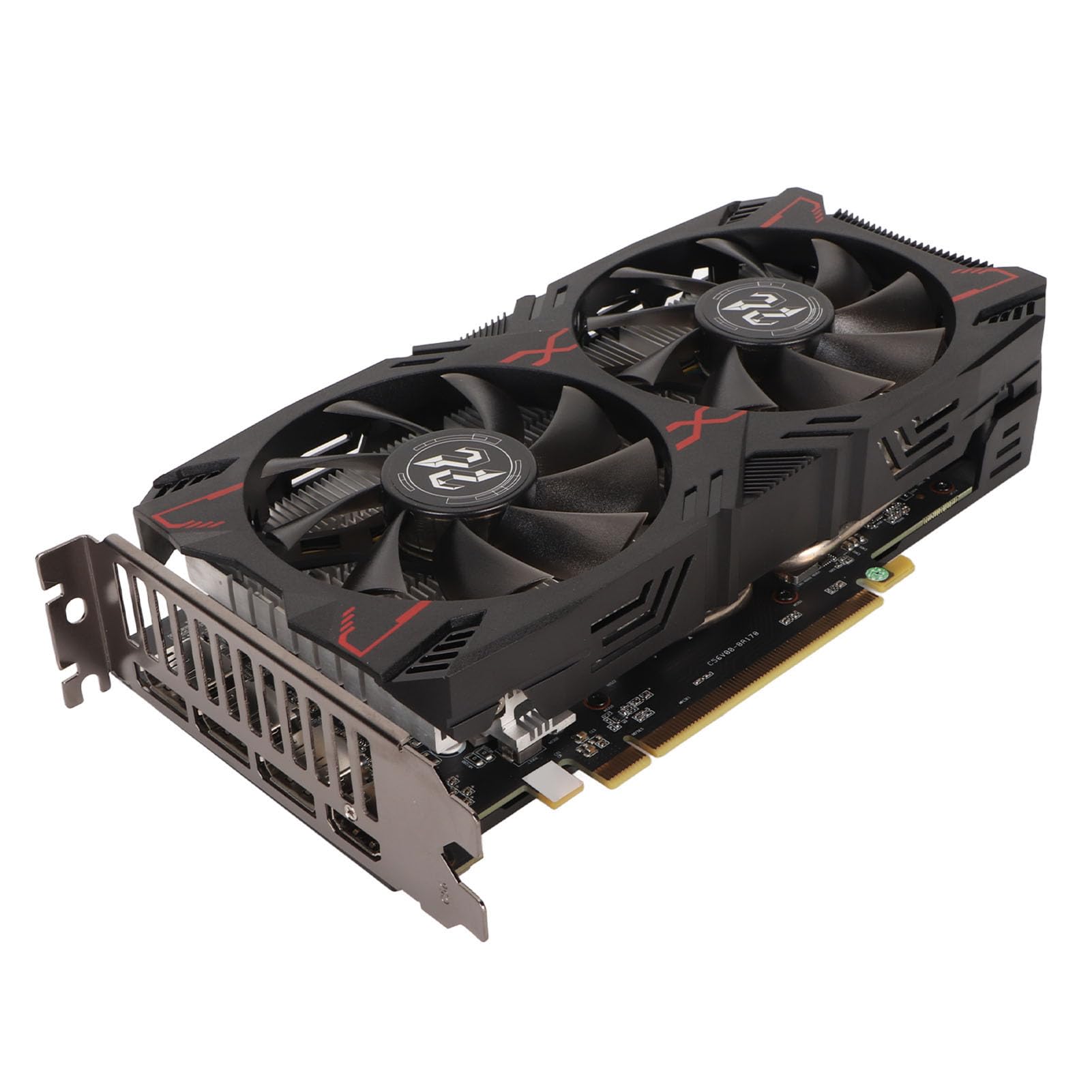 Dpofirs RX5500XT 8GB Graphics Card, 128bit GDDR6 Video Card for PC Gaming, HDMI, DP x 3, PCI Express 4.0 with Dual Fan for Office and Gaming Graphics Card