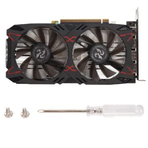 Dpofirs RX5500XT 8GB Graphics Card, 128bit GDDR6 Video Card for PC Gaming, HDMI, DP x 3, PCI Express 4.0 with Dual Fan for Office and Gaming Graphics Card