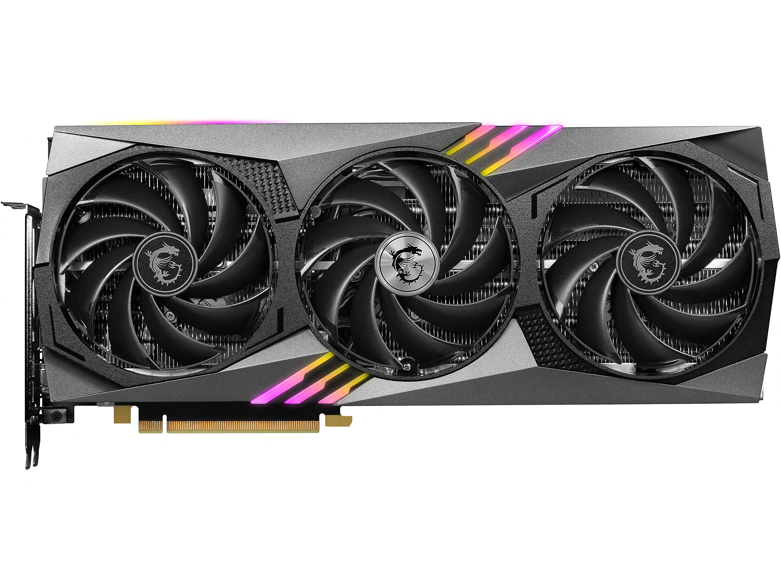 MSI Gaming GeForce RTX 4070 12GB GDRR6X Extreme Clock: 2625 MHz 192-Bit HDMI/DP Nvlink TORX Fan 4.0 Ada Lovelace Architecture Graphics Card (RTX 4070 GAMING X TRIO 12G)