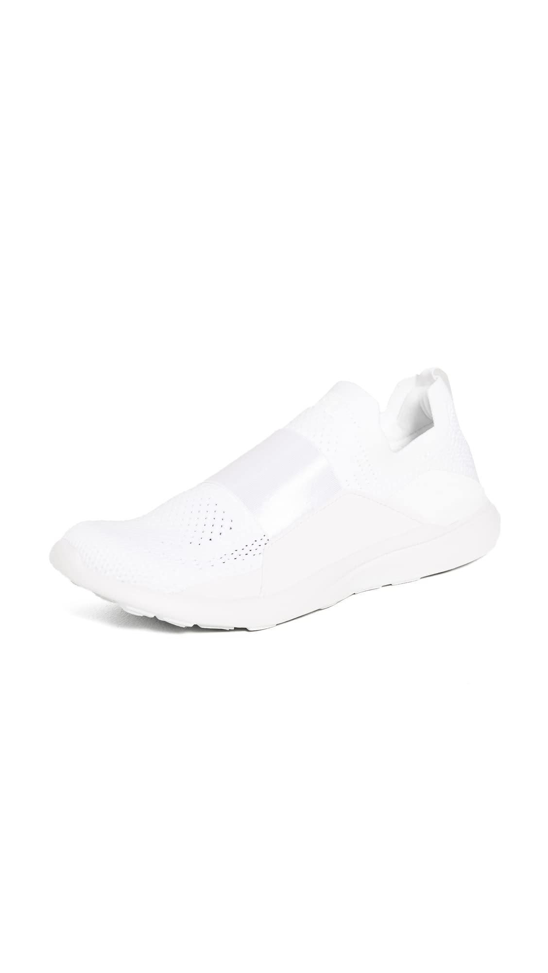 Athletic Propulsion Labs (APL) Women's Techloom Bliss Sneaker, White/White, 8