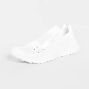 Athletic Propulsion Labs (APL) Women's Techloom Bliss Sneaker, White/White, 8