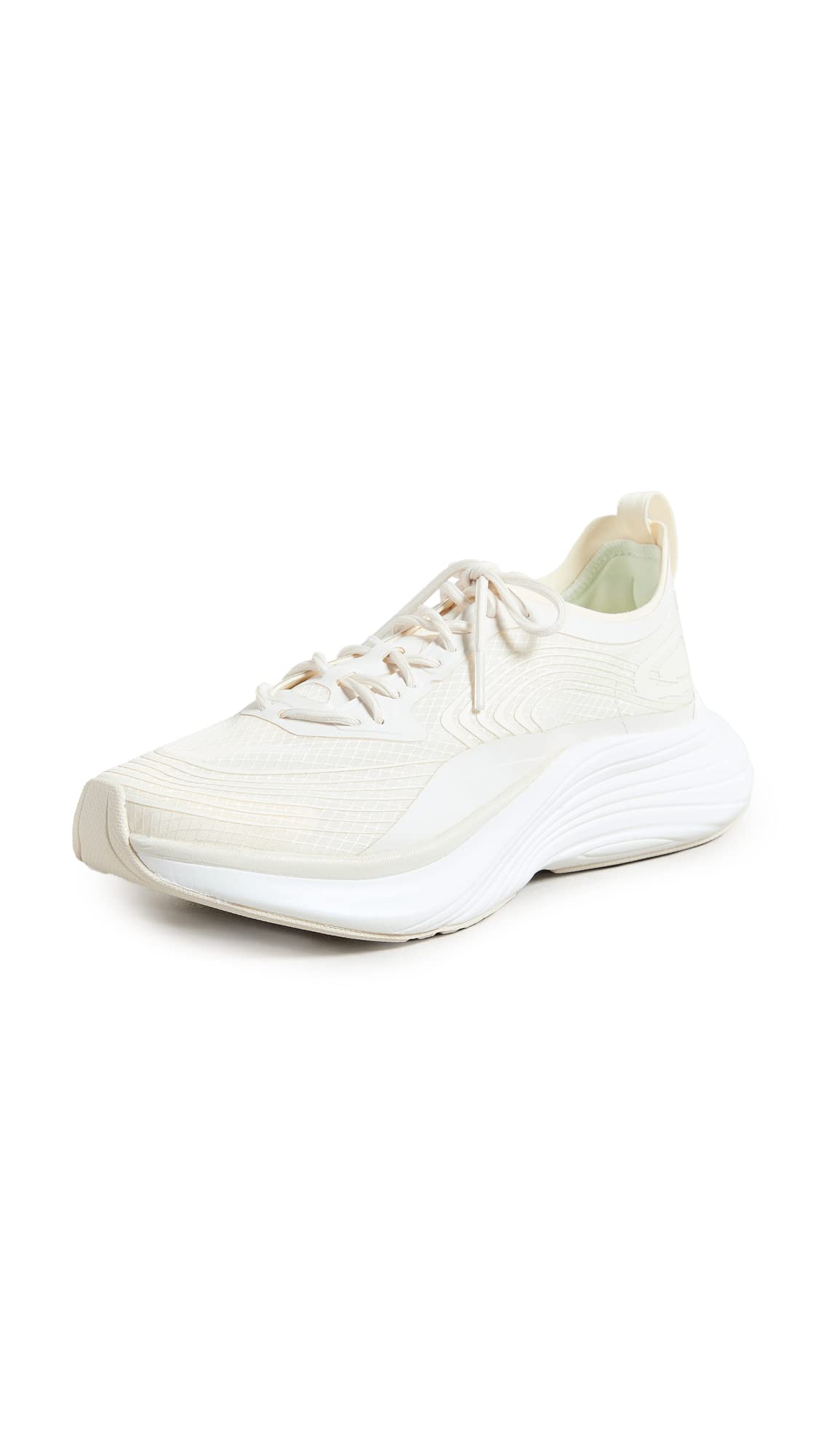 Athletic Propulsion Labs (APL) Women's Streamline Sneaker, Pristine/White, 6.5