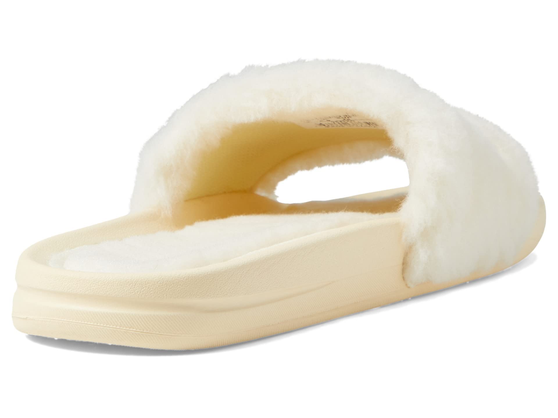 Athletic Propulsion Labs (APL) Shearling Slide Vanilla 8 B (M)