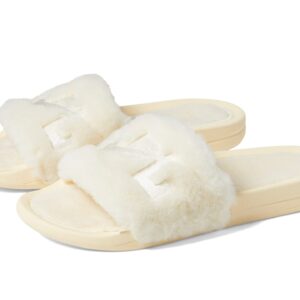 Athletic Propulsion Labs (APL) Shearling Slide Vanilla 8 B (M)