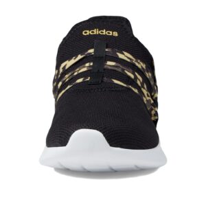 adidas Women's Puremotion Adapt 2.0 Running Shoe, Core Black/Core Black/Gold Metallic, 8.5