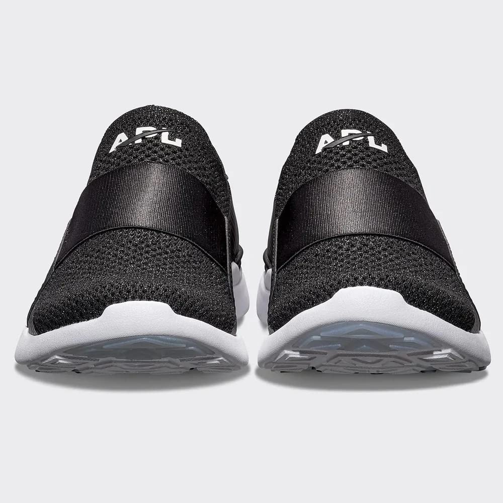 APL: Athletic Propulsion Labs Men's Techloom Bliss, Metallic Black/White, 10.5