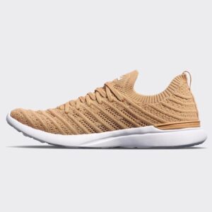 APL: Athletic Propulsion Labs Women's Techloom Wave Tan/White, 8.5