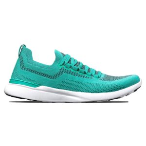 apl: athletic propulsion labs women's techloom breeze sneaker, green/midnight jungle/white, 6