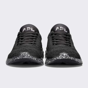 APL: Athletic Propulsion Labs Men's Techloom Phantom Sneaker, Black/Cement/Speckle, 10