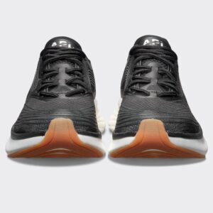 APL: Athletic Propulsion Labs Men' Streamline Sneakers, Black/White/Gum, 11