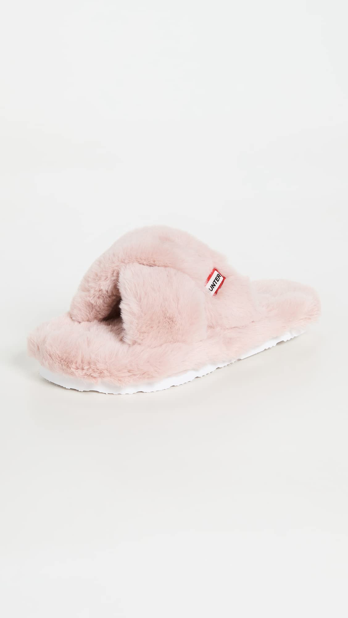 Hunter Faux Fur Flatform Slide Azalea Pink 6 M