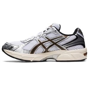 asics gel-1130 sneakers, white/clay canyon, 11.5 us women/10 us men