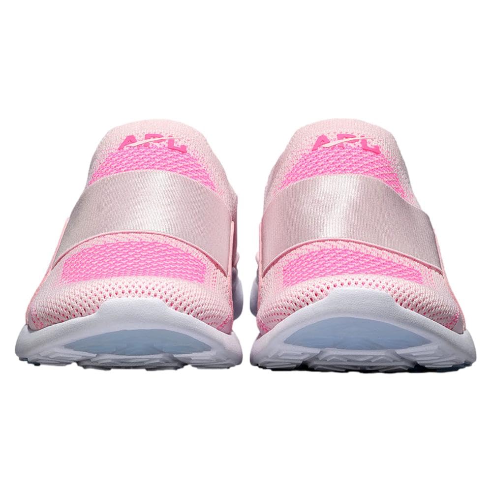 Athletic Propulsion Labs Women's Techloom Bliss Shoe, Bleached Pink/Fusion Pink/White, 8