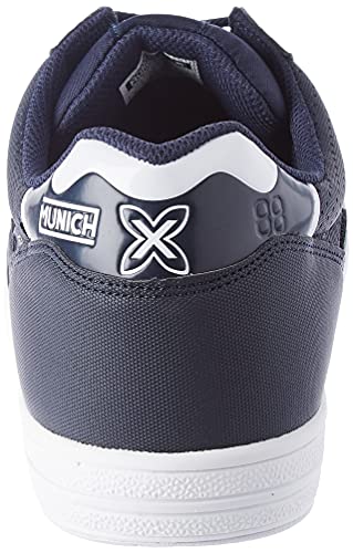 Munich Unisex Sneaker Fitness Shoes, Blue, 9.5 US Men