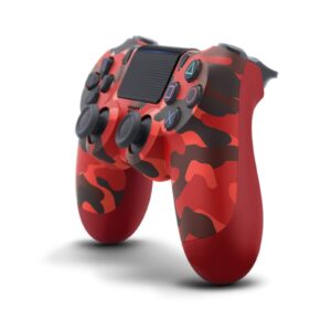 DualShock 4 Wireless Controller for PlayStation 4 - Red Camo (Renewed)