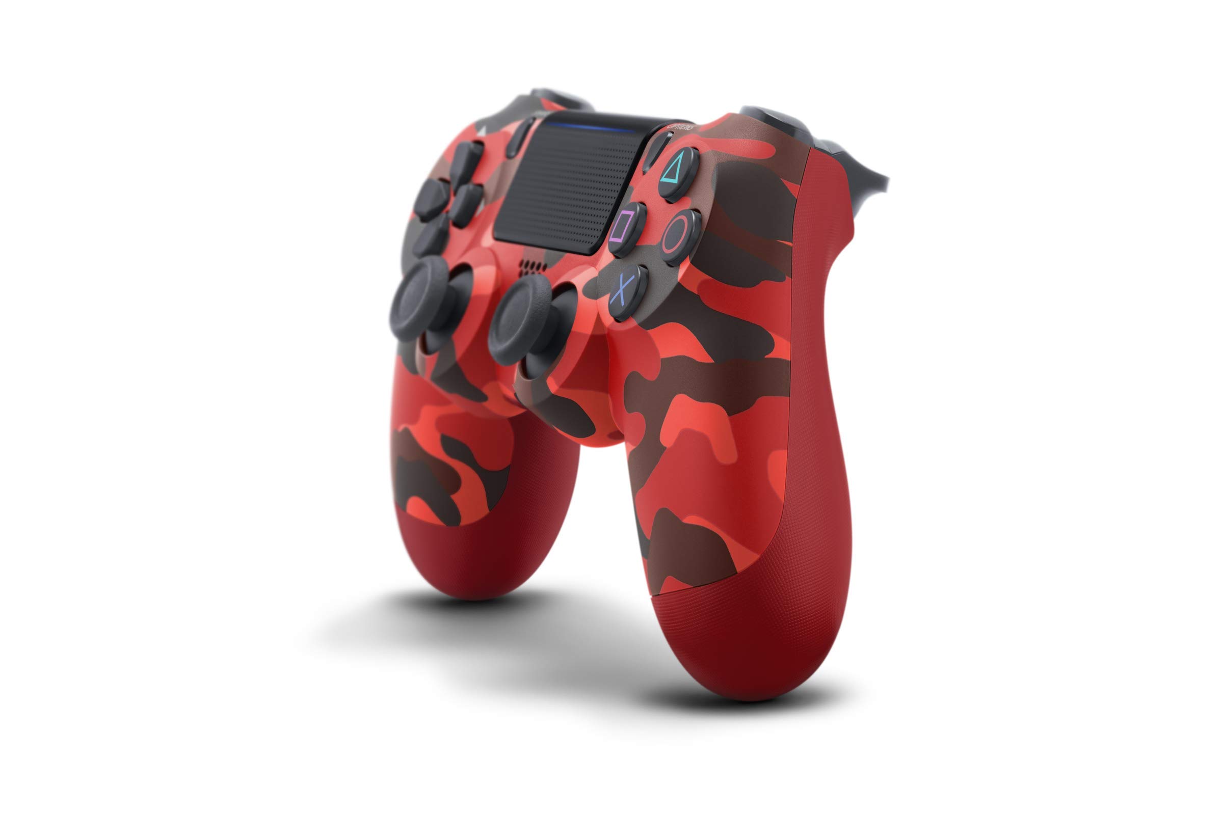 DualShock 4 Wireless Controller for PlayStation 4 - Red Camo (Renewed)