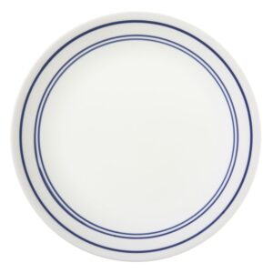 corelle livingware classic café blue 8.5" lunch plate (set of 4)