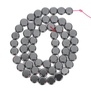 nhbt yu 3 styles black hematite beads natural stone beads round loose beads for jewelry making diy bracelet accessories beads t87 (color : 10mm about 43 pcs)