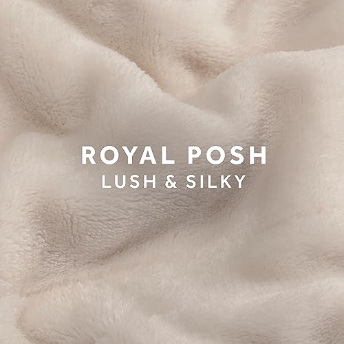 Sunbeam Royal Posh Champagne Heated Blanket - King