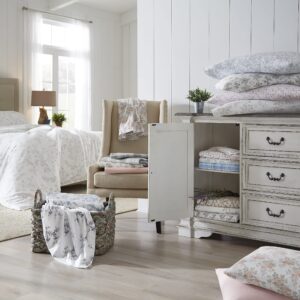 Laura Ashley Home - Full Sheets, Cotton Flannel Bedding Set, Brushed for Extra Softness & Comfort (Rosalie, Full)