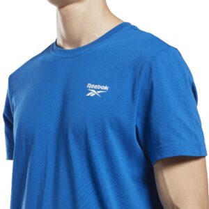 Reebok Men's Standard Identity Classics T-Shirt, Vector Blue, M