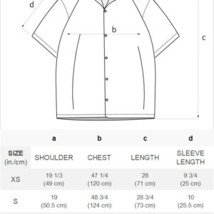 Aelfric Eden Men's Vintage Oversized Shirts Unisex Streetwear Patchwork Casual Short-Sleeve