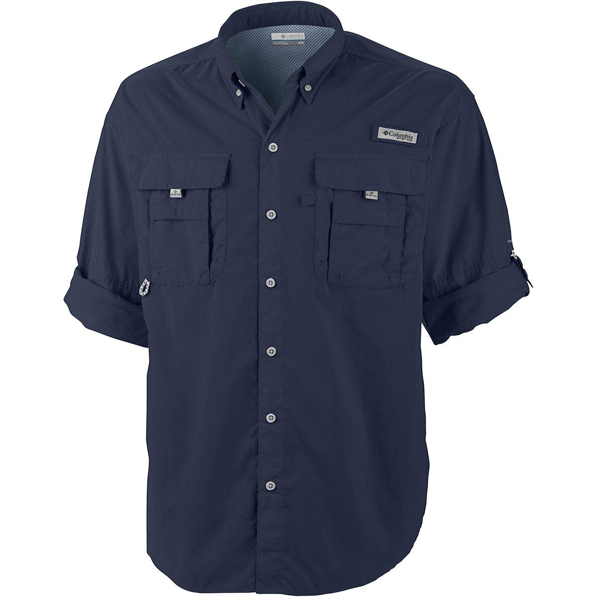 Columbia Men’s PFG Bahama™ II Long Sleeve Shirt, Collegiate Navy, Small