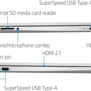 HP Newest 15.6" Touchscreen Laptop, Intel 6-Core i3-1215U Processor, 8GB RAM, 512GB SSD, Intel UHD Graphics, WiFi, Fast Charge, HDMI, Thin & Portable, Long Battery Life, Windows 11 Home
