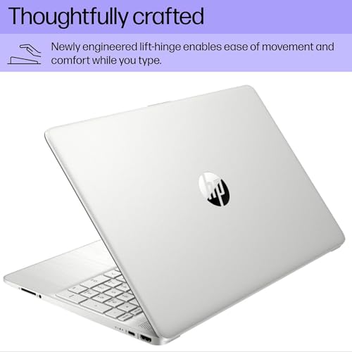 HP Newest 15.6" Touchscreen Laptop, Intel 6-Core i3-1215U Processor, 8GB RAM, 512GB SSD, Intel UHD Graphics, WiFi, Fast Charge, HDMI, Thin & Portable, Long Battery Life, Windows 11 Home