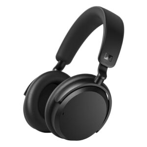 sennheiser consumer audio accentum wireless bluetooth headphones - 50-hour battery life, audio, hybrid noise cancelling (anc), all-day comfort and clear voice pick-up for calls, black