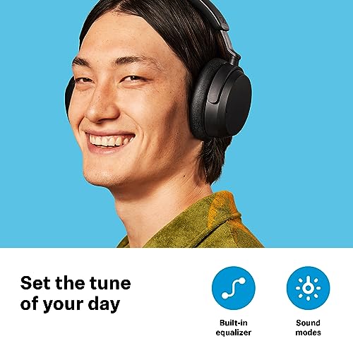 Sennheiser Consumer Audio ACCENTUM Wireless Bluetooth Headphones - 50-Hour Battery Life, Audio, Hybrid Noise Cancelling (ANC), All-Day Comfort and Clear Voice Pick-up for Calls, Black