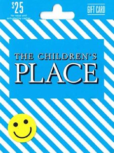 the children's place $25 gift card