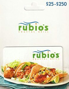 rubio's gift card