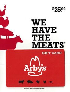 arby's gift card