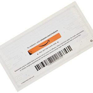 Amazon.com Gift Card for any amount in a Floral Paper Certificate