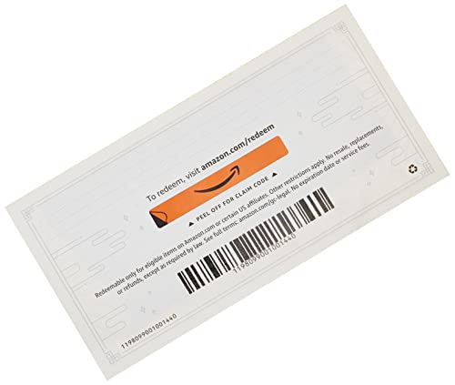 Amazon.com Gift Card for any amount in a Floral Paper Certificate