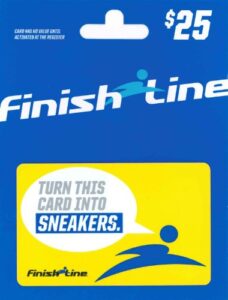 finish line gift card $25