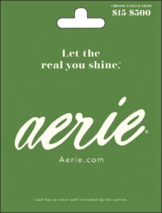 aerie gift card