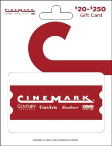 cinemark theatres gift card