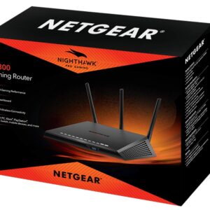 NETGEAR Nighthawk Pro Gaming XR300 WiFi Router with 4 Ethernet Ports and Wireless speeds up to 1.75 Gbps, AC1750, Optimized for Low ping (XR300)