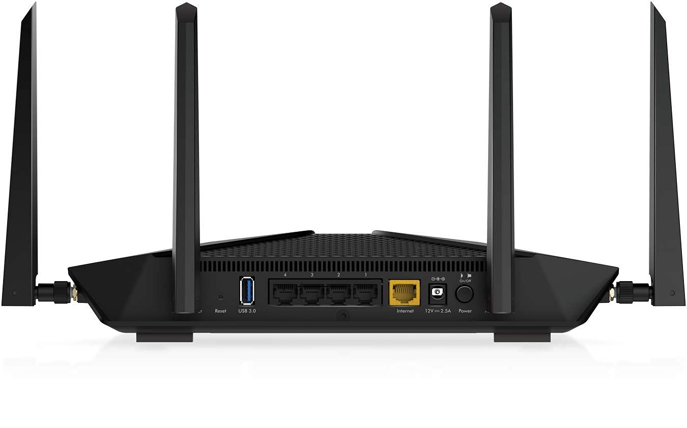 Netgear Nighthawk AX6 6-Stream AX4300 WiFi 6 Router (RAX45-100NAS) (Renewed)