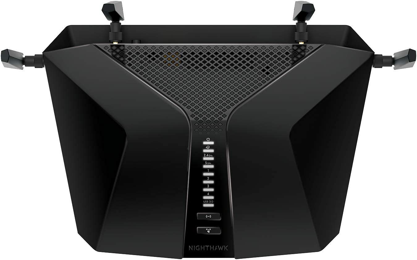 Netgear Nighthawk AX6 6-Stream AX4300 WiFi 6 Router (RAX45-100NAS) (Renewed)