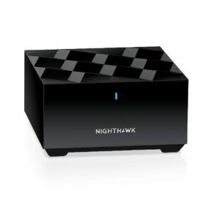 NETGEAR Nighthawk Mesh WiFi 6 Add-on Satellite - Works with Your Nighthawk Mesh WiFi System, add up to 1,500 sq ft, Speeds up to 1.8 GBPS (MS60-100EUS)