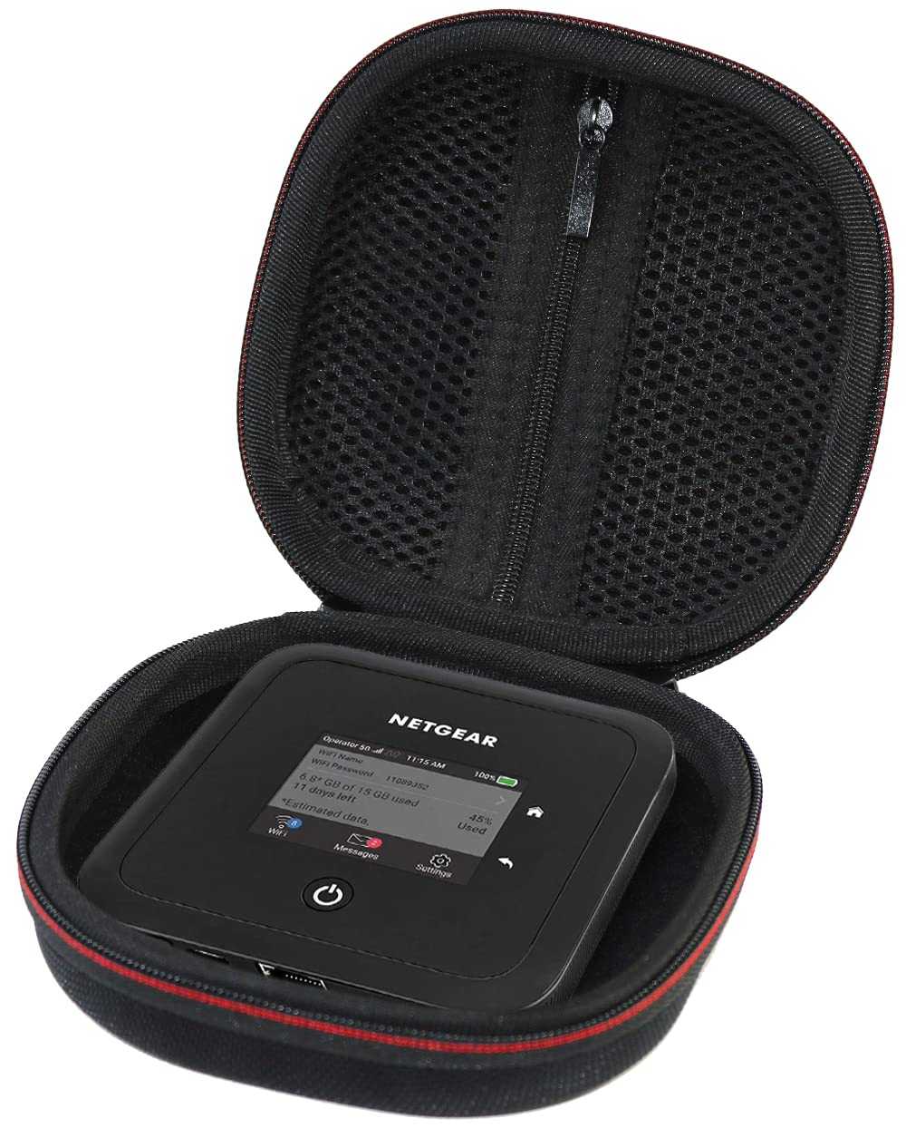 Hard Travel Carrying Case for NETGEAR Nighthawk M6/M5 5G WiFi 6 Mobile Hotspot Router(Only Case)