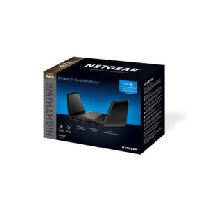 Netgear Nighthawk Tri-Band AX8 8-Stream AX6200 WiFi 6 Router (RAX78 (Renewed)