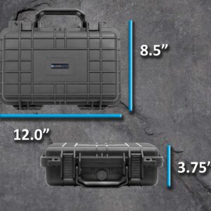 CASEMATIX Travel Case Compatible with Netgear Nighthawk 5G Mobile Hotspot MR5200 Nighthawk M5 5g Hotspot Pro MR5100 and 5G Router Accessories – Crushproof Customizable Waterproof Hot Spot Case Only