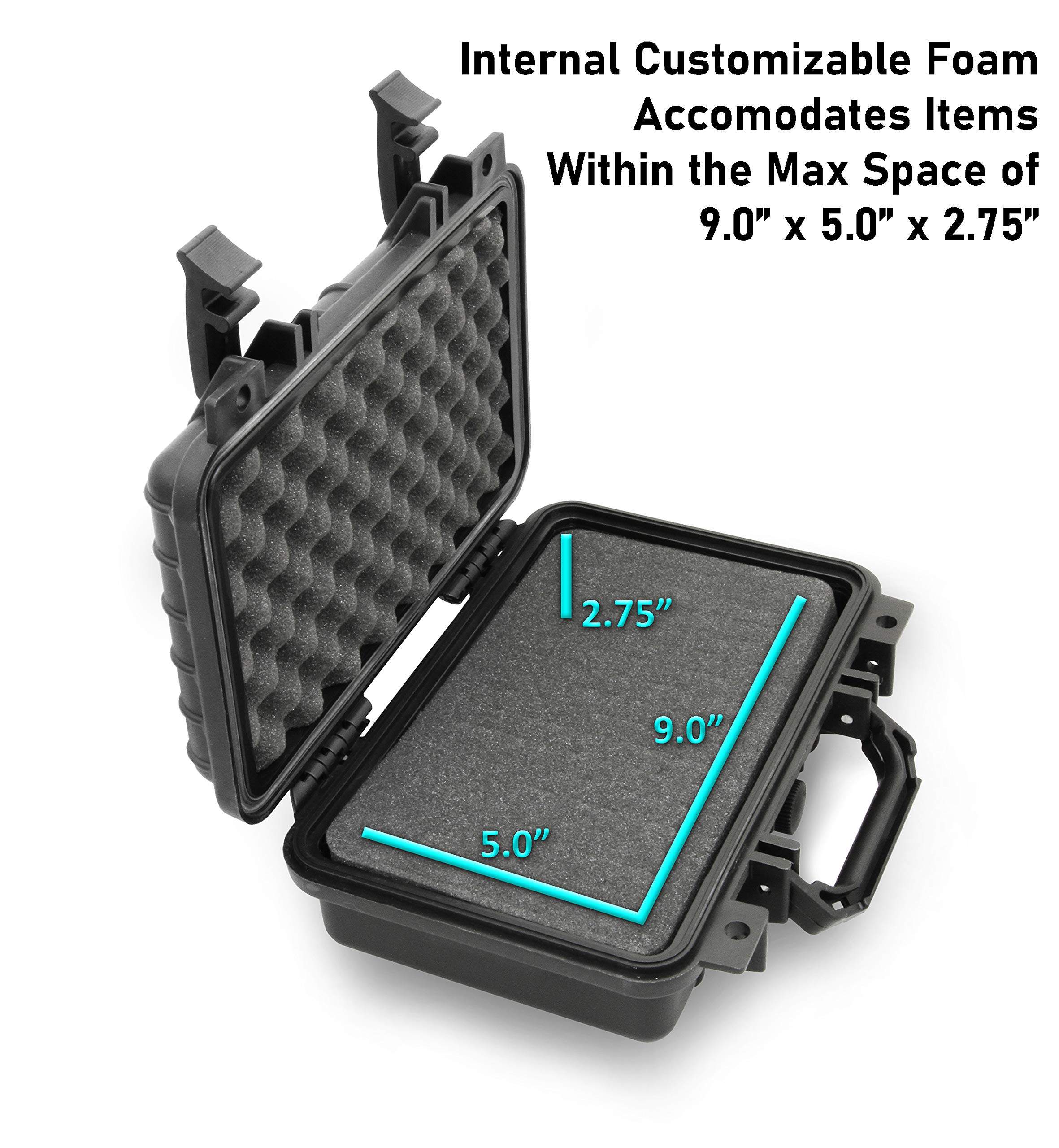 CASEMATIX Travel Case Compatible with Netgear Nighthawk 5G Mobile Hotspot MR5200 Nighthawk M5 5g Hotspot Pro MR5100 and 5G Router Accessories – Crushproof Customizable Waterproof Hot Spot Case Only